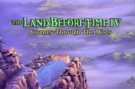 The Land Before Time Iv Journey Through The Mists Vhs