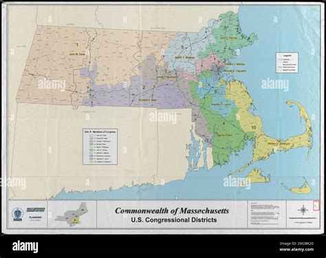 Commonwealth of Massachusetts U.S. congressional districts ...