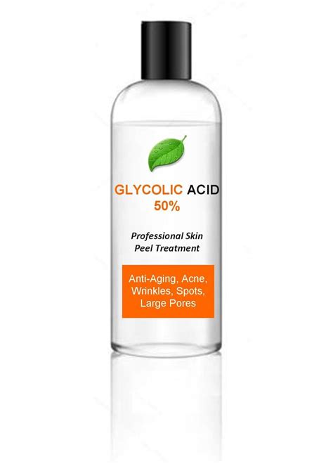 100ml Glycolic Acid AHA Skin Peel Acne Treatment 100ml - Etsy