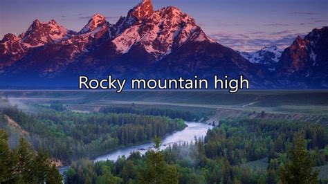 John Denver - Rocky Mountain High - YouTube