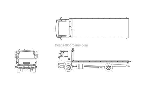 Tow Truck Blueprints