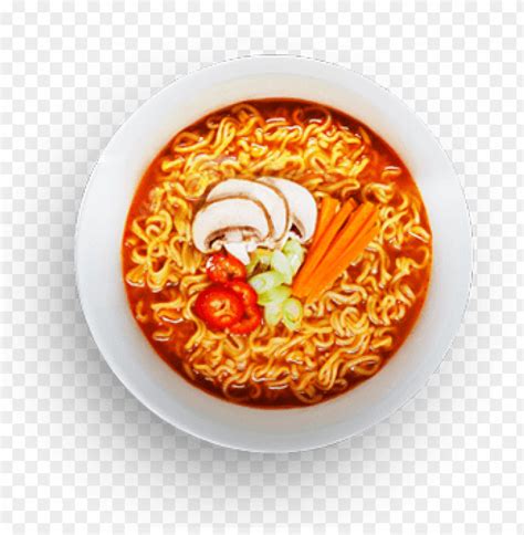 Shin Ramyun - Korean Ramen Top View PNG Transparent With Clear Background ID 223934 | TOPpng