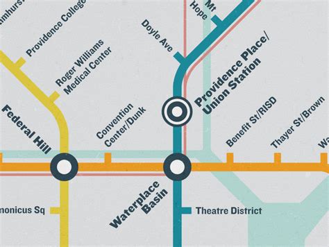 Providence Subway Map – Transit Authority Figures