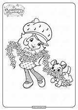 Printable Strawberry Shortcake Coloring Pages – 11  sketch template