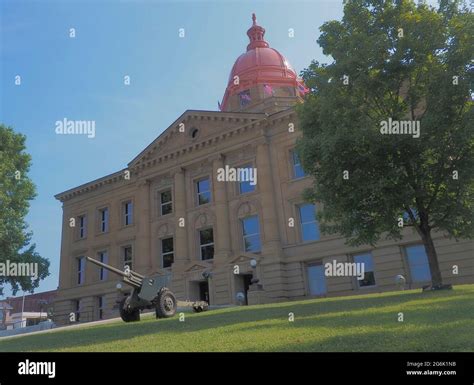 The Lawrence County Courthouse in Ironton Ohio USA after a remodel in ...