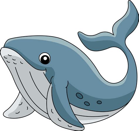 Humpback Whale Cartoon Colored Clipart 7528400 Vector Art at Vecteezy