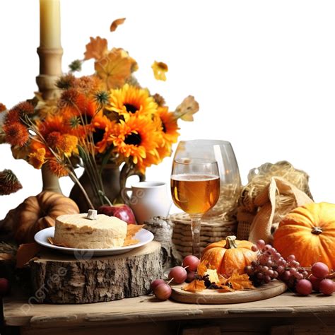 Autumn Rustic Table Thanksgiving Or Autumn Harvest Table Setting, Table ...