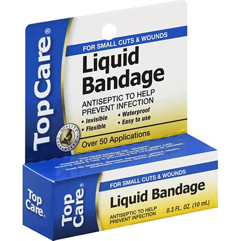 Top Care® For Small Cuts & Wounds Liquid Bandage .3 Fl Oz Peg | Robert ...