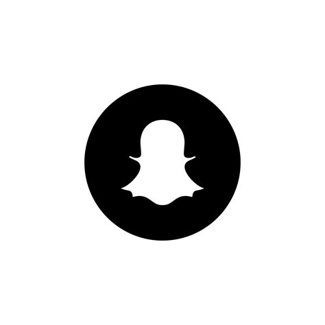 Free snapchat logo transparent png 22100725 PNG with Transparent Background