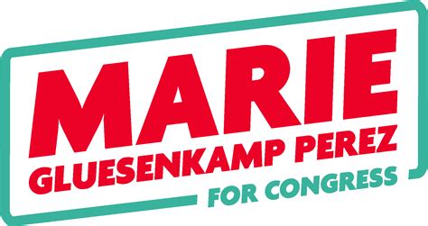 Marie Gluesenkamp Perez for Congress Logo Vector - (.Ai .PNG .SVG .EPS ...