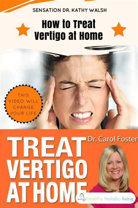 Vertigo, Learn This Simple Fix At Home - Healthy Holistic Living