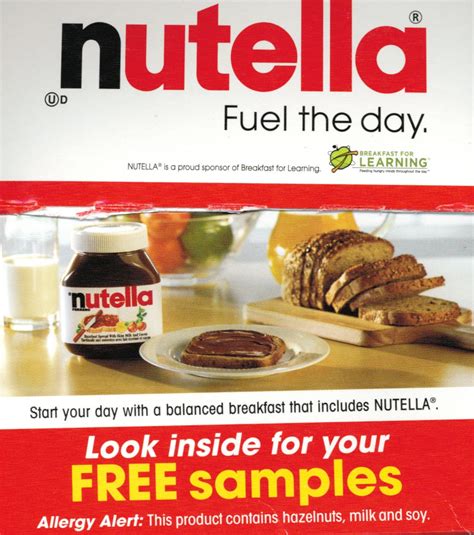 Weighty Matters: Nutella Canada Yet to Get the Memo that Nutella's Not ...