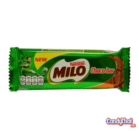 Milo Chocolate Bar 15g. - Candy Thai