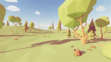 Unity - Low Poly Trees Pack