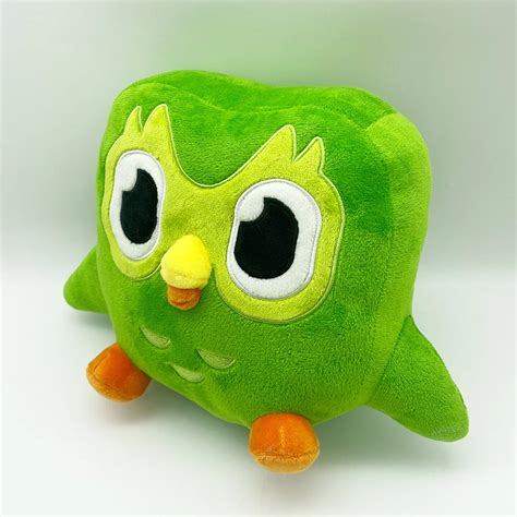 Green Duo Owl Duo Lingo Owl Plush Duolingo Plush Doll Plush Owl Duolin ...