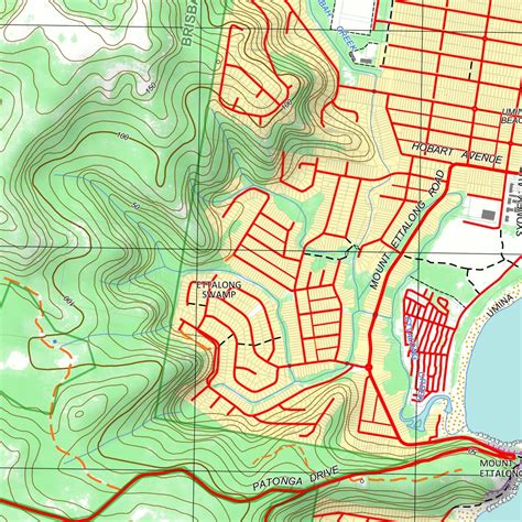 9130-1N BROKEN BAY Map by nswtopo | Avenza Maps