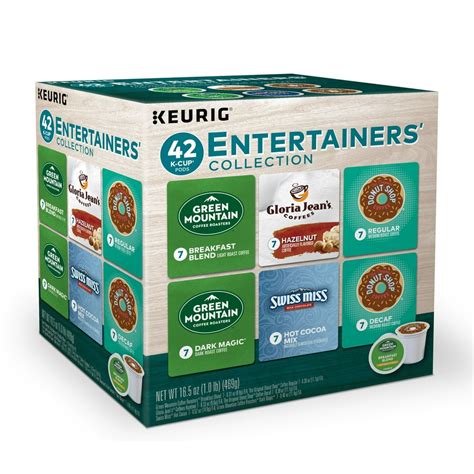 Keurig Entertainer Variety Coffee Collection K-Cup Pods, Variety Pack, 42 Count for Keurig ...