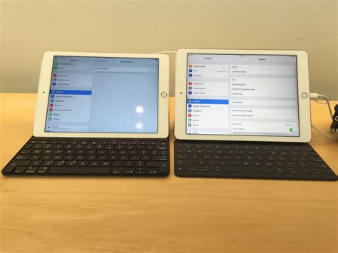 Photo Screen Comparison between iPad Air 2 vs iPad Pro 9.7 inch