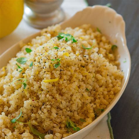 Herbed Quinoa with Lemon and Pepper | Food Quinoa Snacks, Quinoa Healthy, Healthy Cooking ...