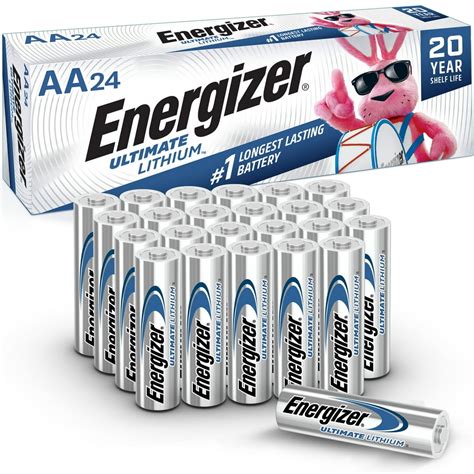 Energizer Ultimate Lithium AA Batteries (1 Pack), Double A Batteries - Walmart.com - Walmart.com