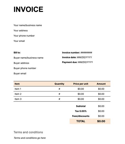 How to make an invoice (with free invoice template) | Zapier