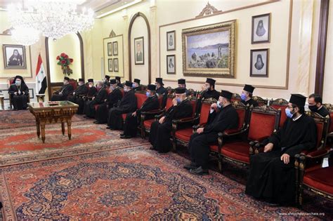 Meeting of Patriarch of Antioch with Bishops of Patriarchate of Antioch ...