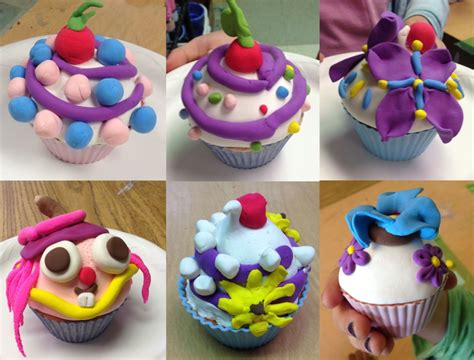 Model Magic Cupcakes · Art Projects for Kids