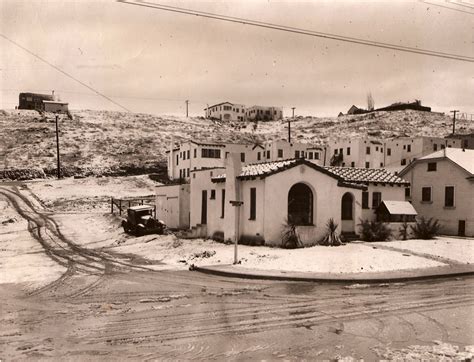 Snow in Hollywood, January 15th, 1932