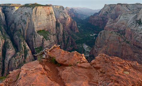 Observation Point Zion National Park - Marshall J Vanderhoof Photography