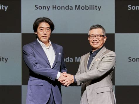 Honda Motor, Sony establish EV joint venture Sony Honda Mobility