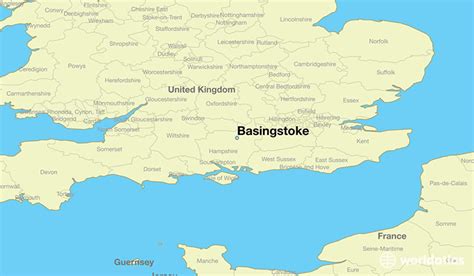 Map Of Basingstoke | Color 2018