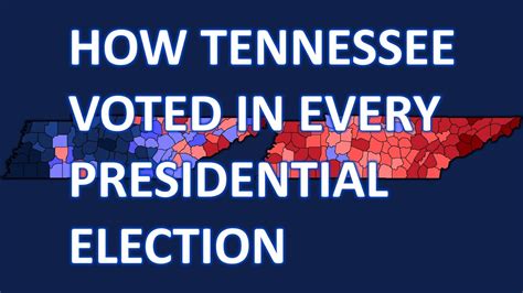 Tennessee Presidential Voting History - YouTube