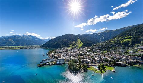 The town of Zell am See in SalzburgerLand