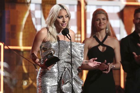 Lady Gaga and Bradley Cooper have won the Grammy Award for best pop duo/group performance for ...