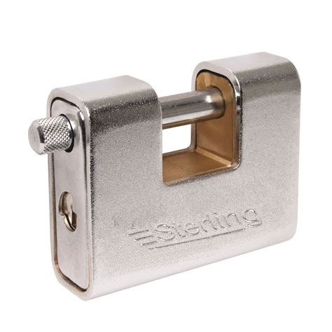 Keyed Alike 81mm Armoured Steel Shutter Lock