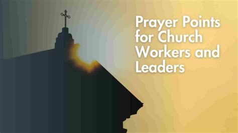 Prayer Points for Church Workers and Leaders - Fire 4 Fire Prayer