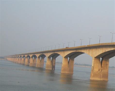 Man Made Structures: Mahatma Gandhi Setu Bridge, India