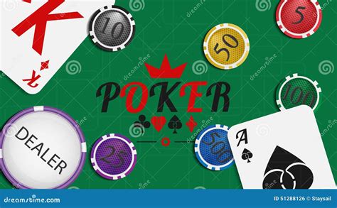 Poker background 04 stock vector. Illustration of deck - 51288126