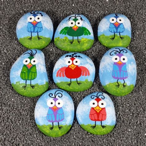 55 Best Owl Painted Rocks - Ideas and Images