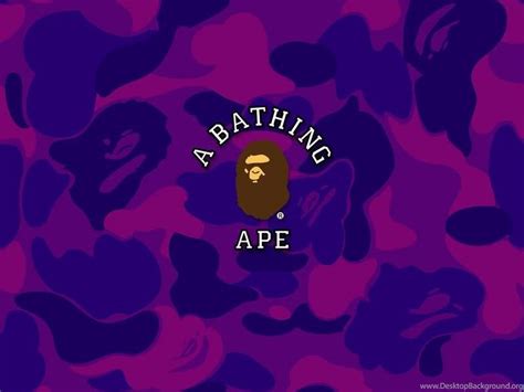 Purple BAPE Logo - LogoDix