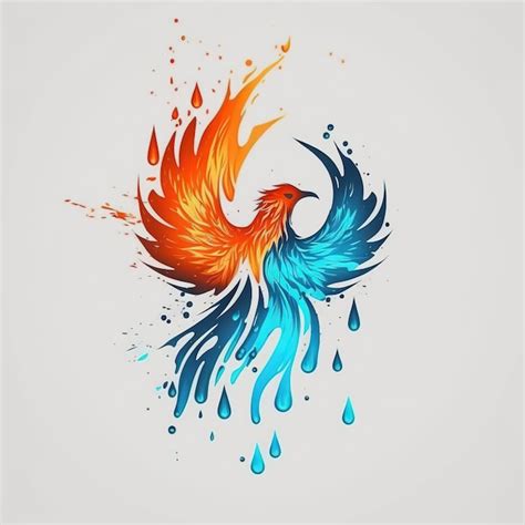 Water Phoenix Bird