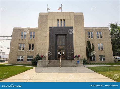 Pondera County Courthouse in Conrad, Montana Stock Photo - Image of concrete, local: 287962128