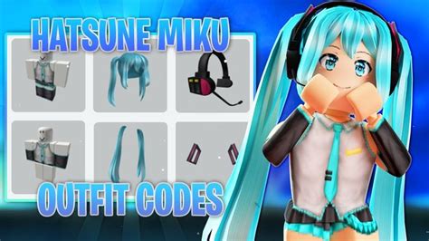 How to be Hatsune Miku on Roblox + LINKS & CODES | Hatsune miku ...