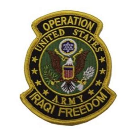 Operation Iraqi Freedom - Enduring Freedom Patches | Flying Tigers Surplus