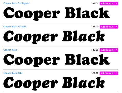 {Typeface Tuesday} Cooper Black | Design Fixation