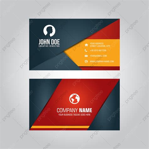 Business Card Design Template Download on Pngtree