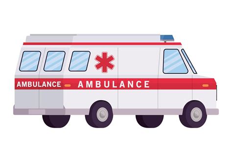 Ambulance paramedic car side view vector design 1818418 Vector Art at Vecteezy