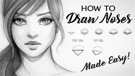 Start Using These Suggestions To Assure A Fantastic Experience #drawingtips | Nose drawing ...