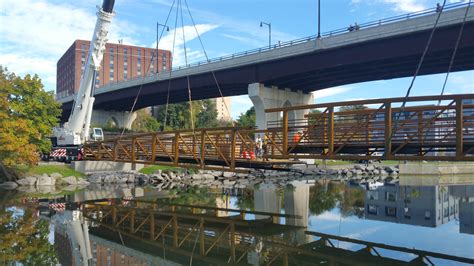 Pedestrian Bridge Design Team Wins Structure Award | News, Sports, Jobs - Post Journal