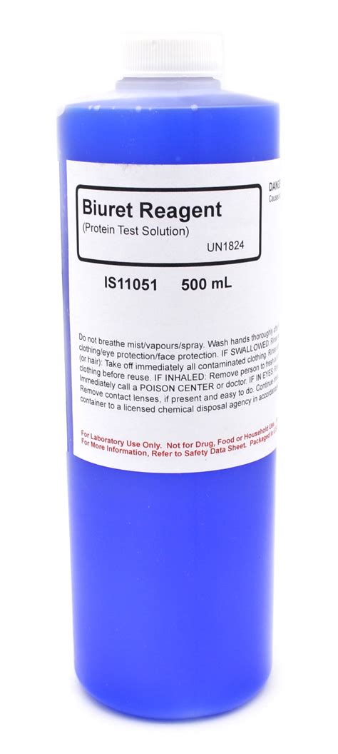 Biuret Reagent, 500mL - The Curated Chemical Collection - Walmart.com ...